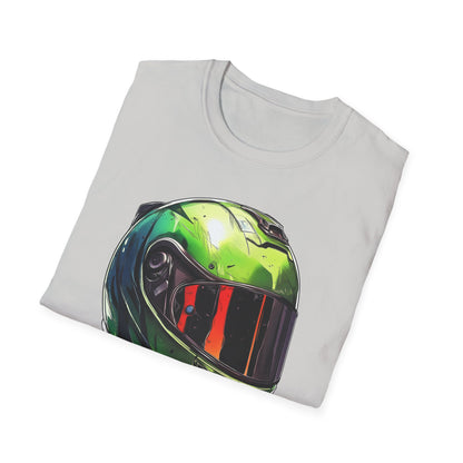 Green Racing Helmet T-Shirt III