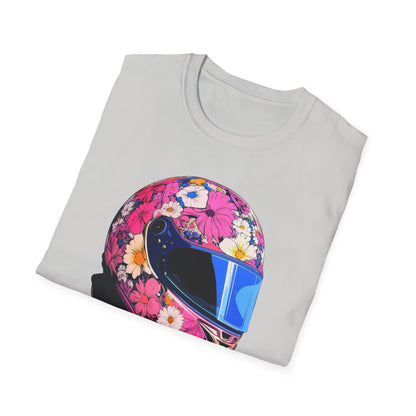 Floral Helmet T-Shirt