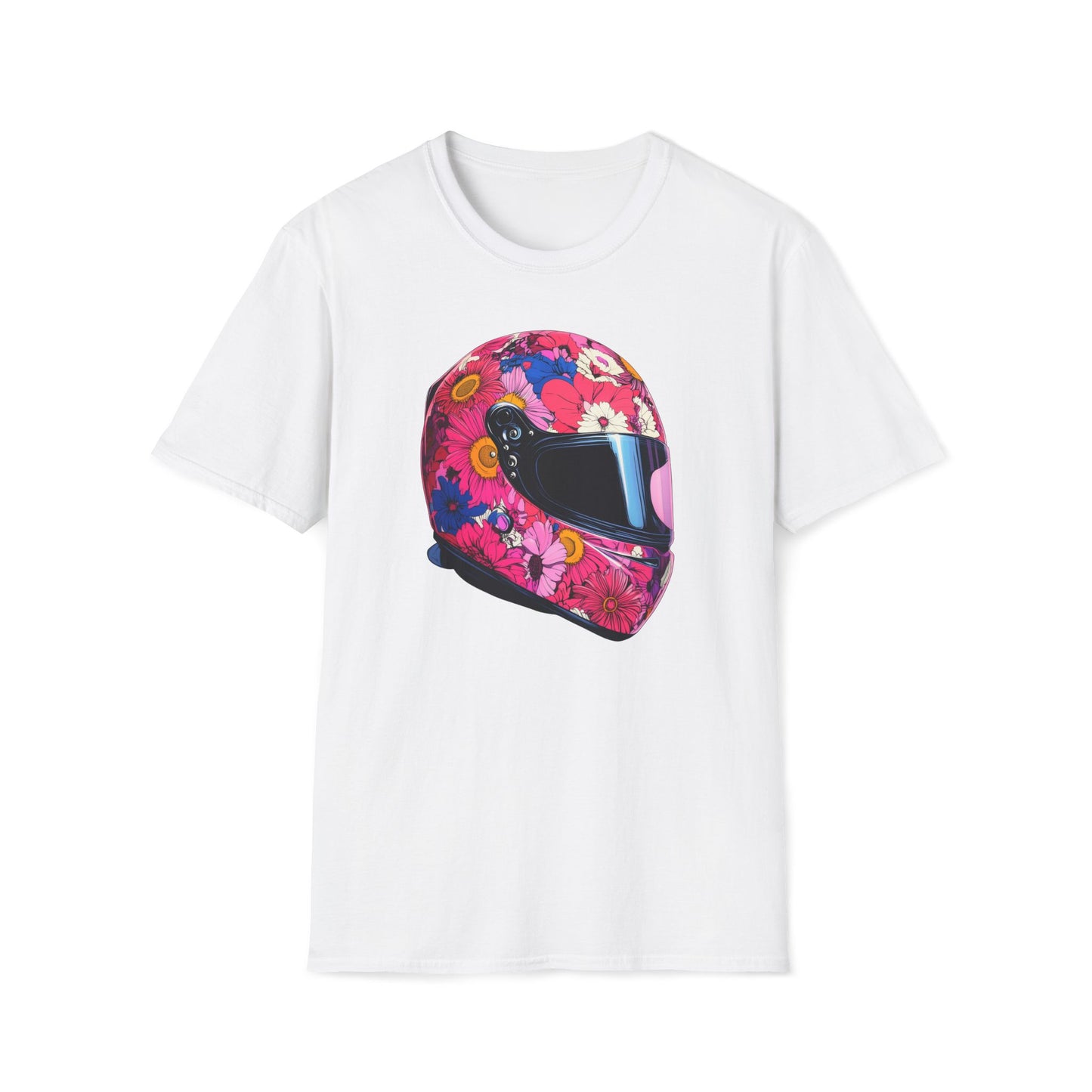 Floral Helmet T-Shirt IV