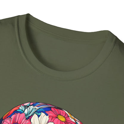 Floral Helmet T-Shirt II