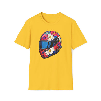 Floral Helmet T-Shirt II