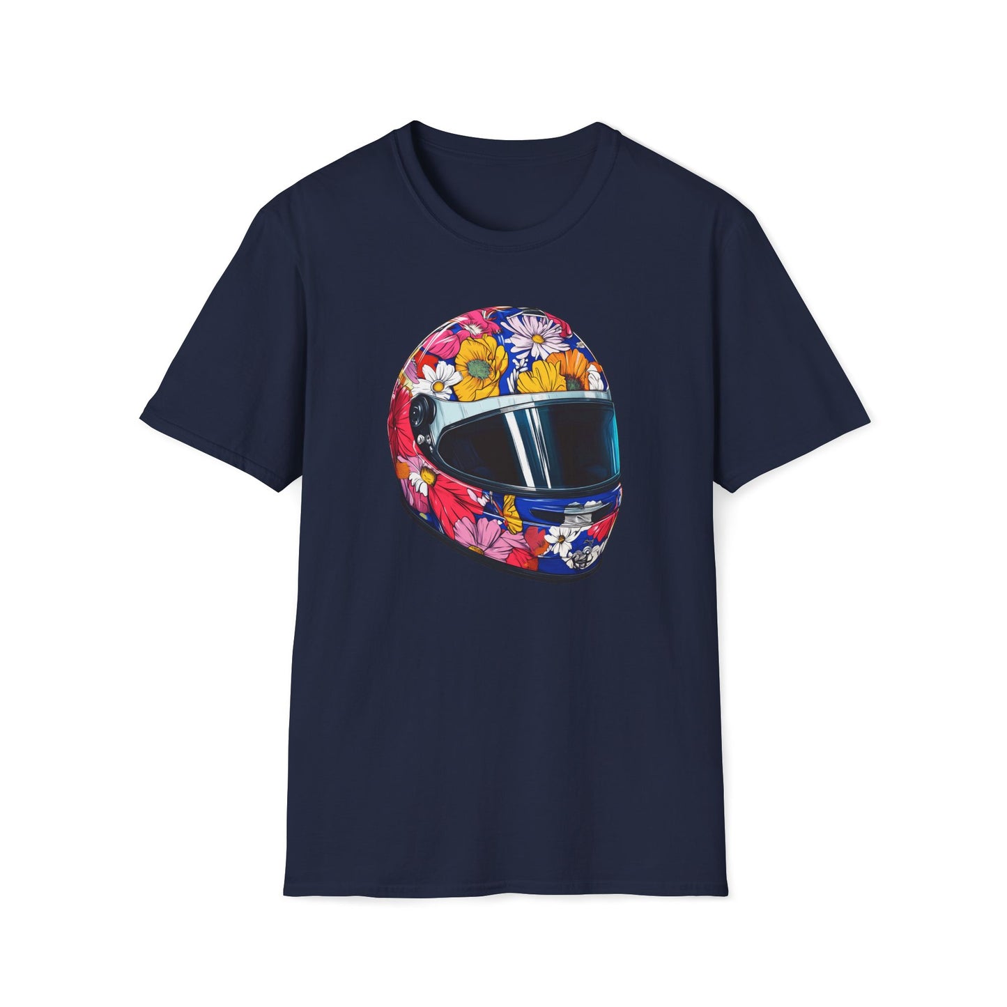 Floral Helmet T-Shirt III