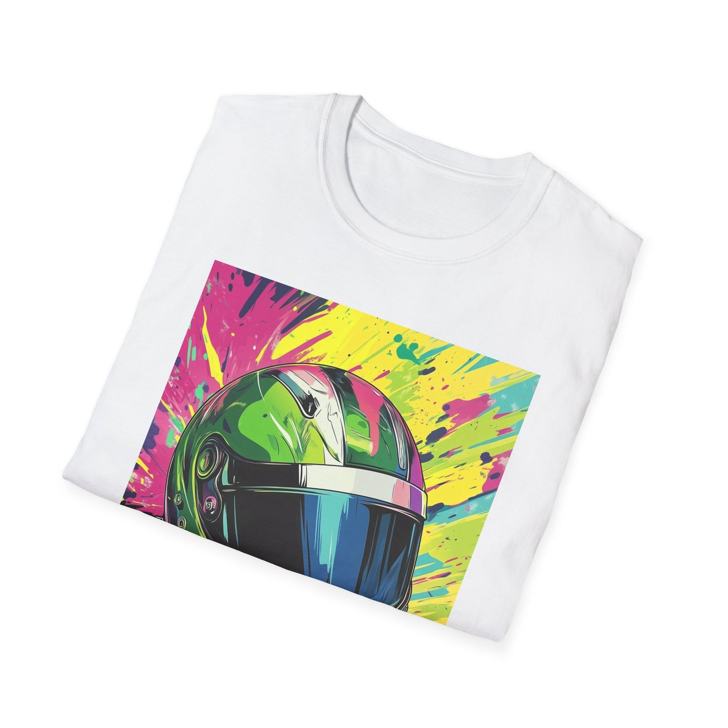 Green Racing Helmet T-Shirt II