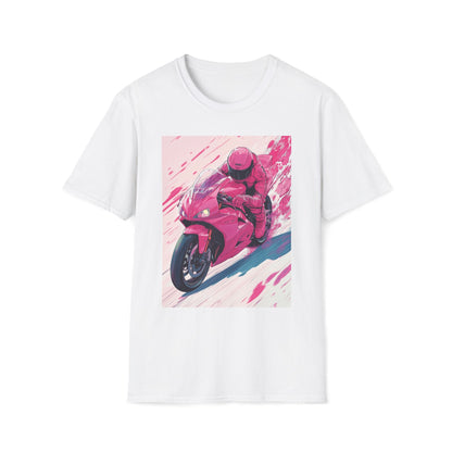 Pink Motorbike T-Shirt IV