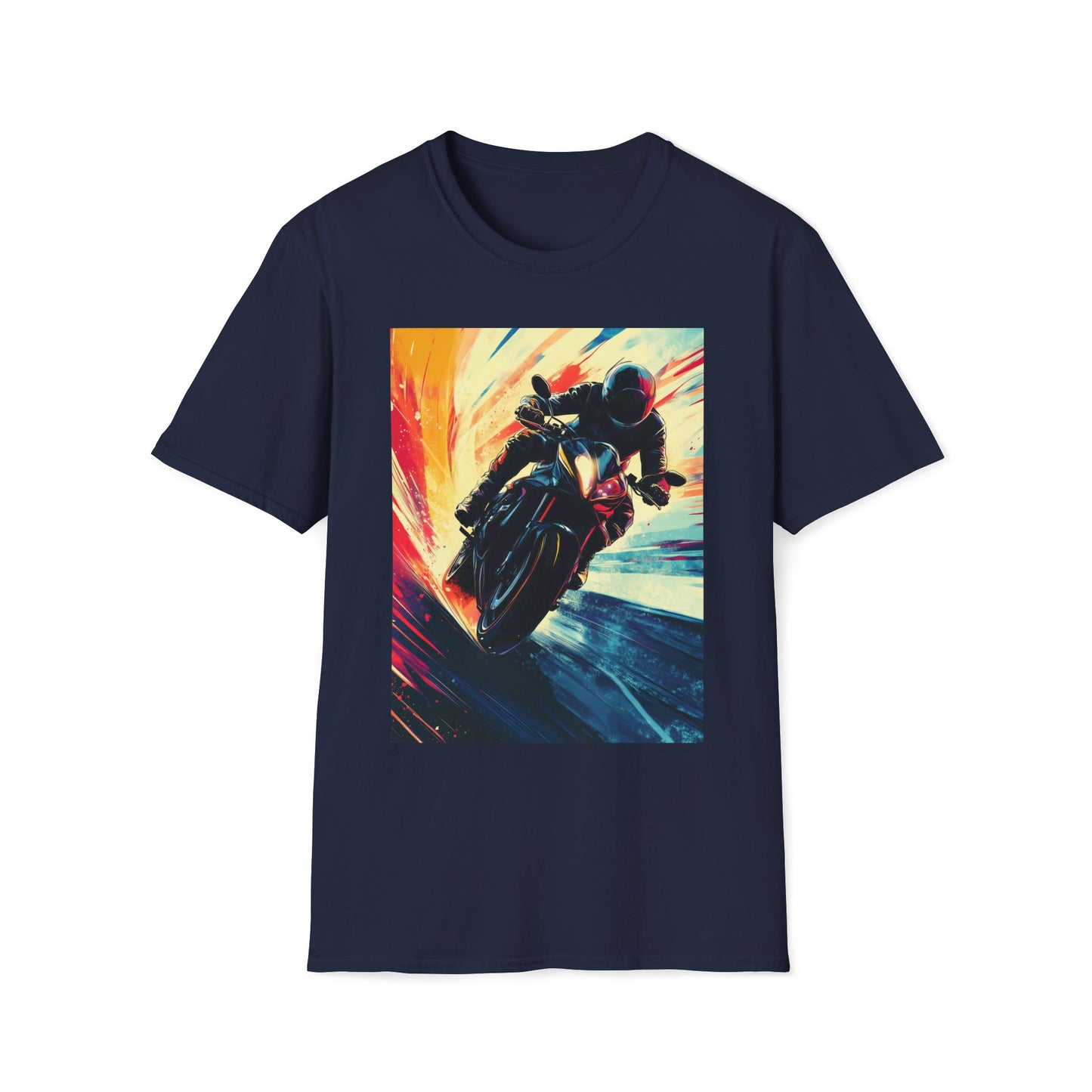 Black Motorbike T-Shirt III