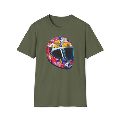 Floral Helmet T-Shirt III