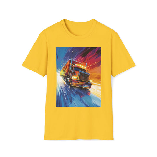 Red Semi Truck T-Shirt