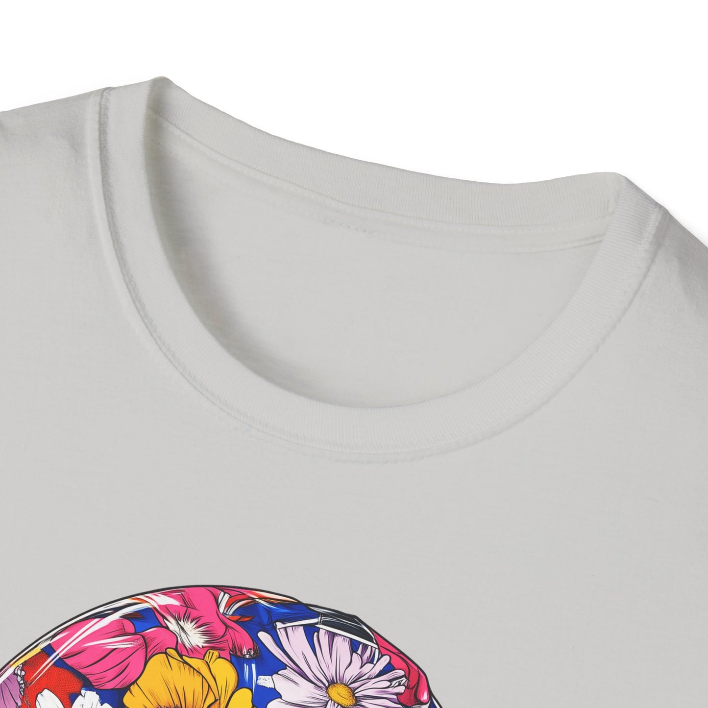 Floral Helmet T-Shirt III