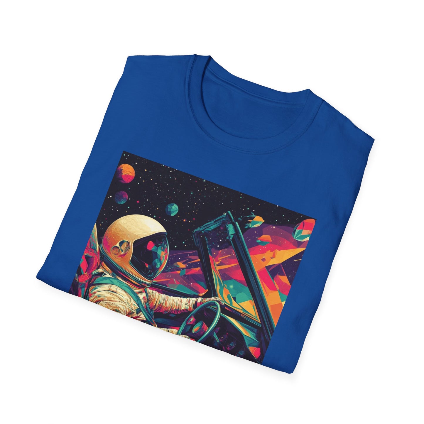 Astronaut Driving In Space III T-Shirt