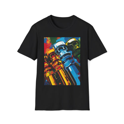 Manga Spark Plugs T-Shirt