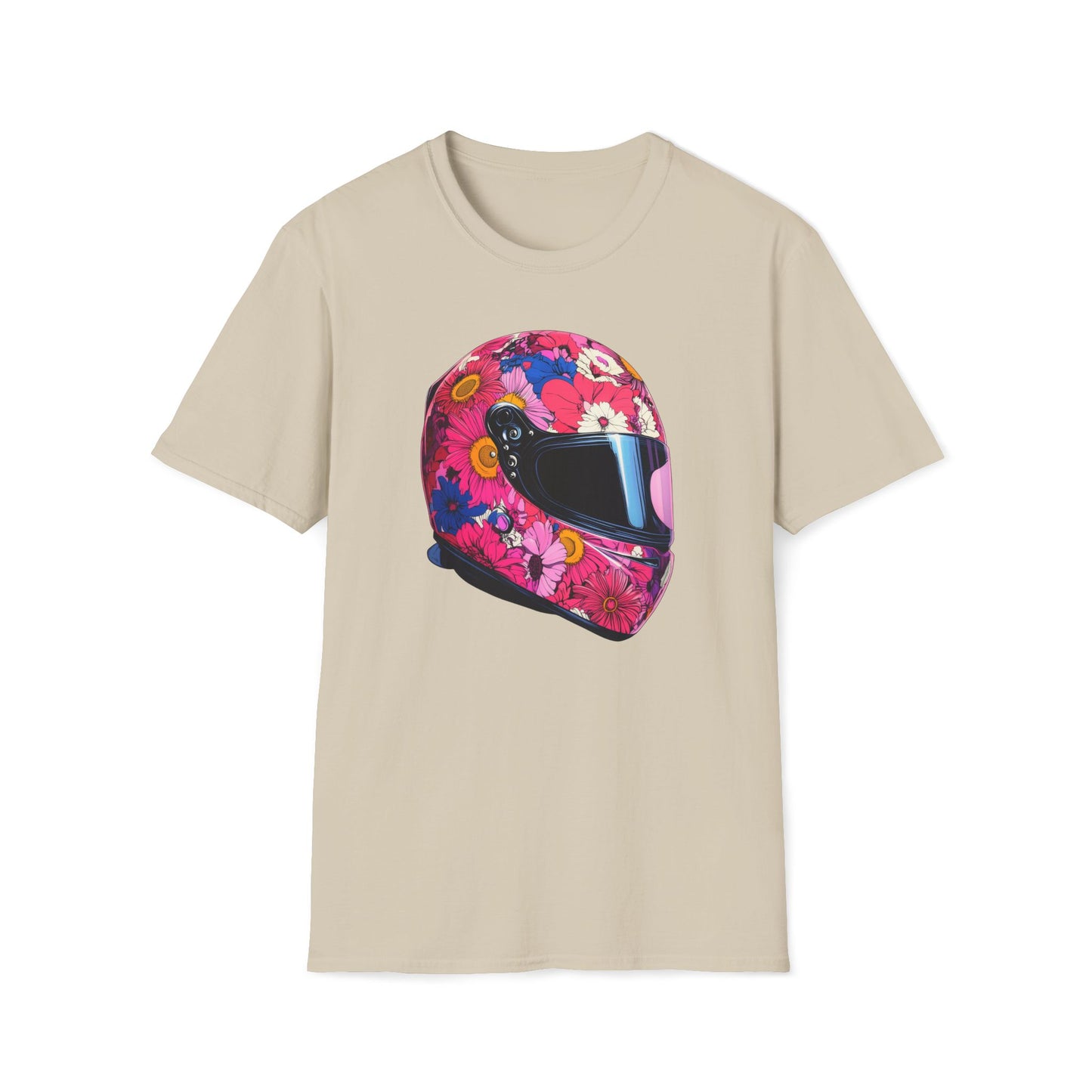 Floral Helmet T-Shirt IV