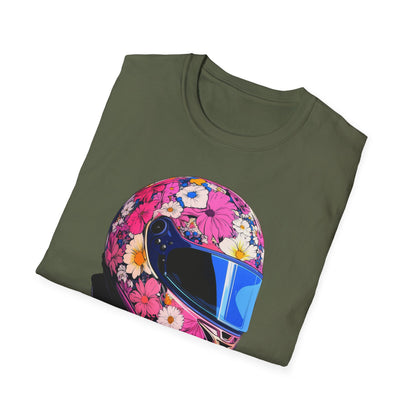 Floral Helmet T-Shirt