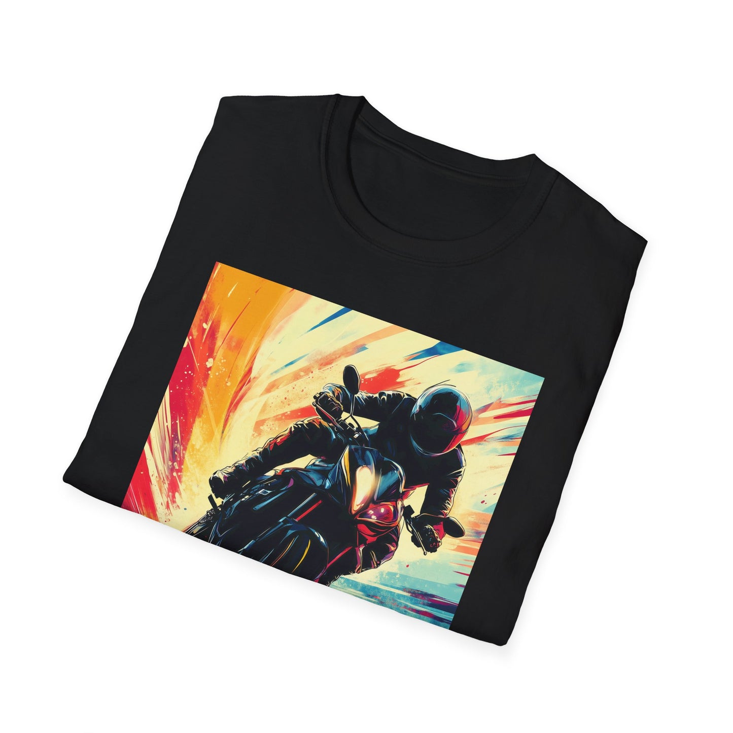 Black Motorbike T-Shirt III