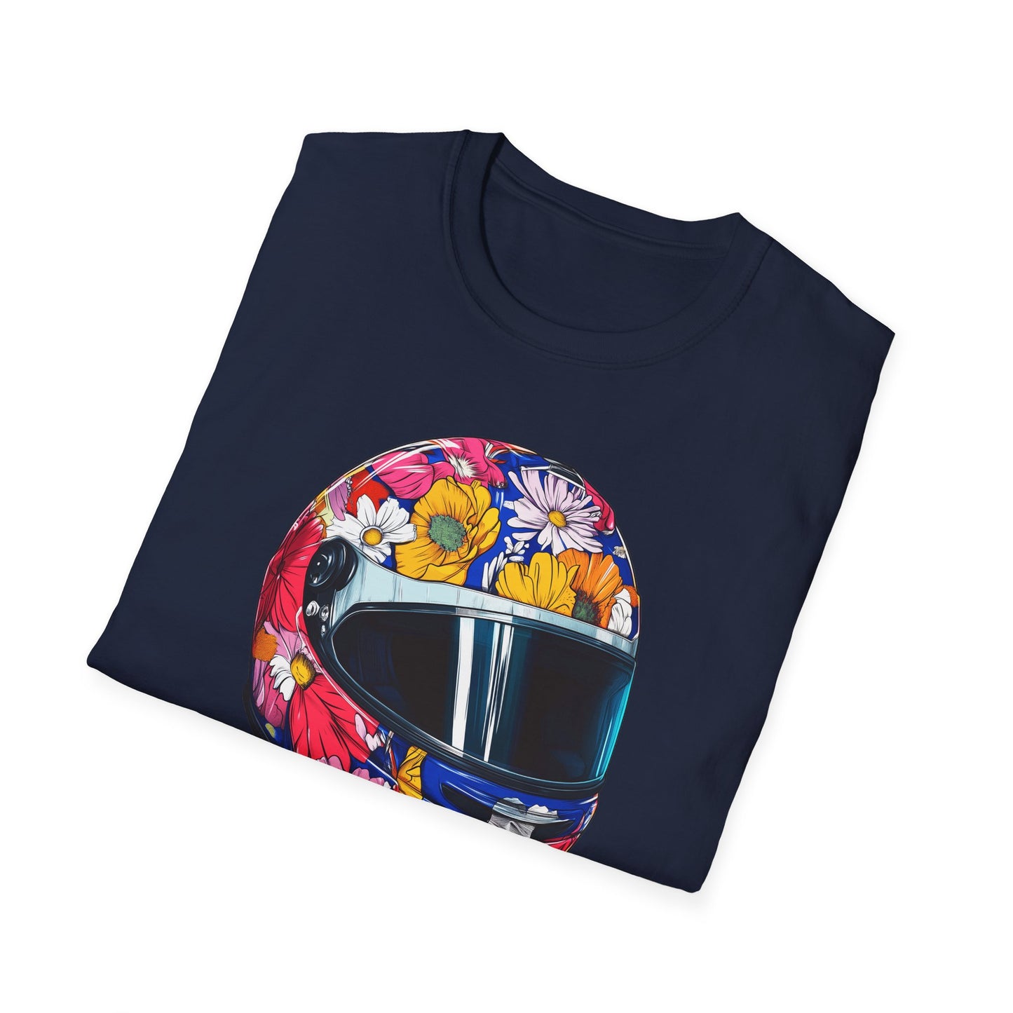 Floral Helmet T-Shirt III