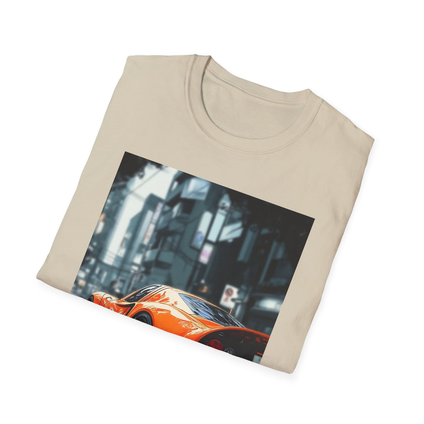 Yellow Drifting Car T-Shirt