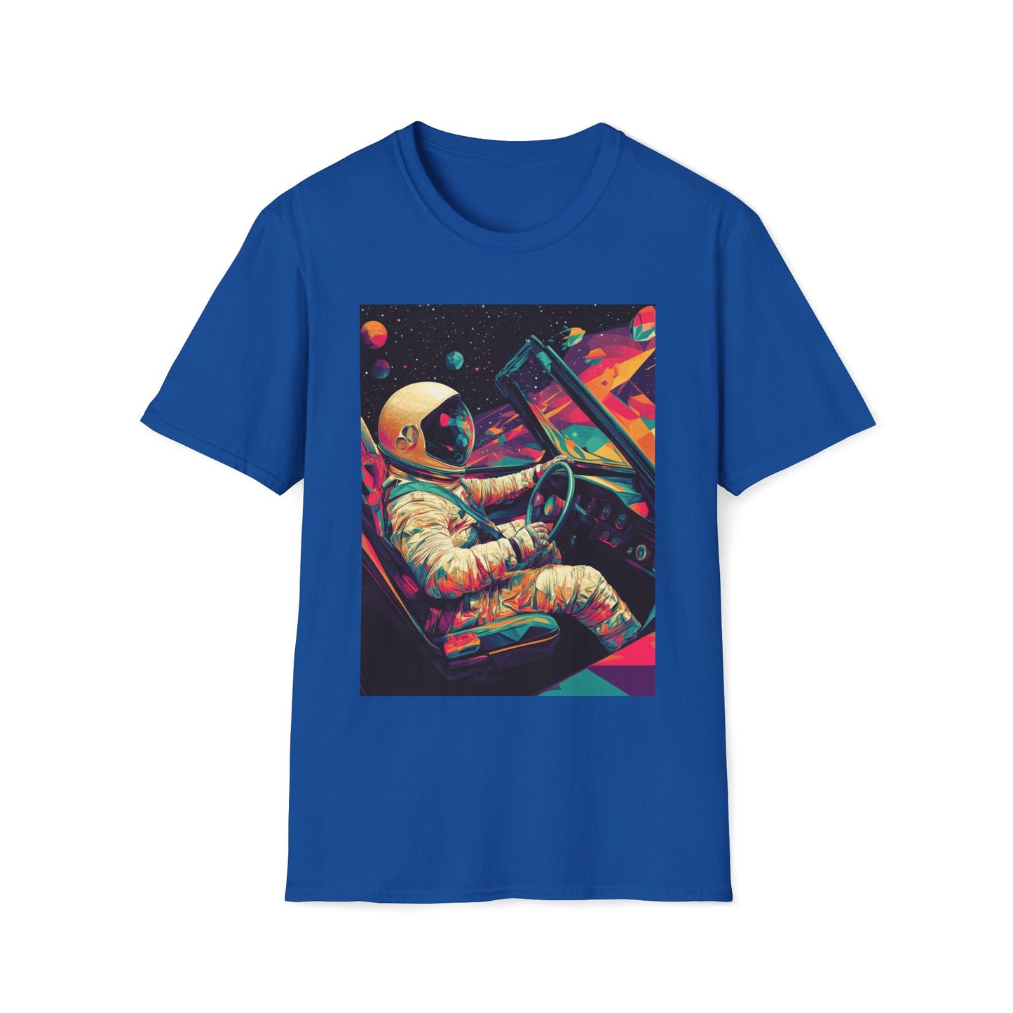 Astronaut Driving In Space III T-Shirt