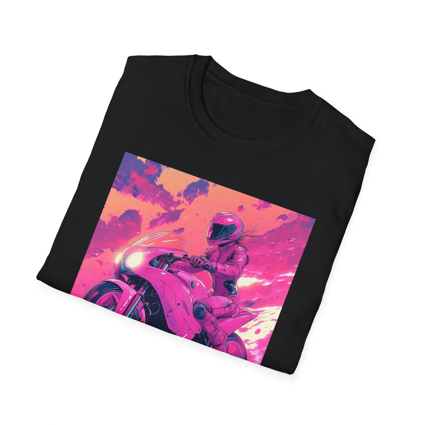 Pink Motorbike T-Shirt II