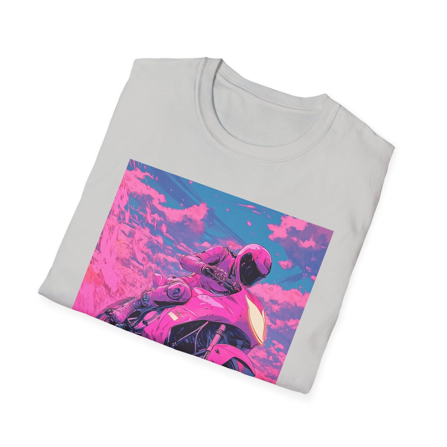 Pink Motorbike T-Shirt