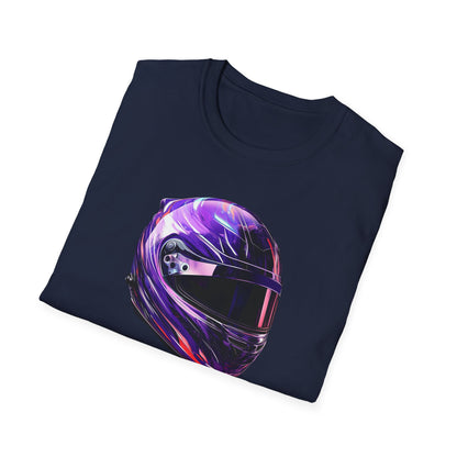 Purple Racing Helmet T-Shirt