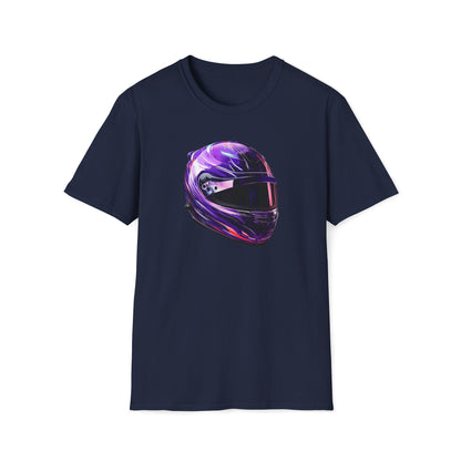 Purple Racing Helmet T-Shirt