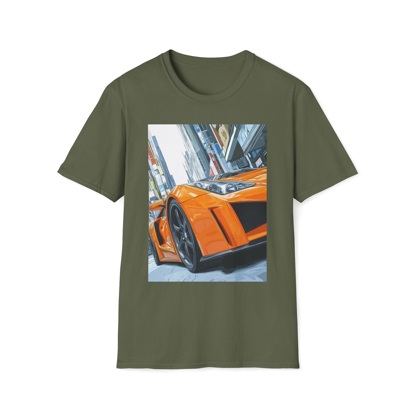 Orange Concept Car T-Shirt III