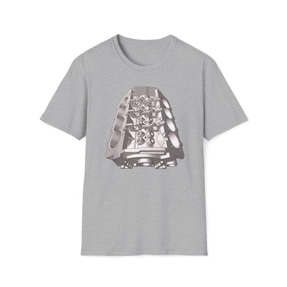 V8 Engine Block T-Shirt