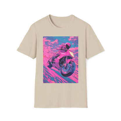 Pink Motorbike T-Shirt