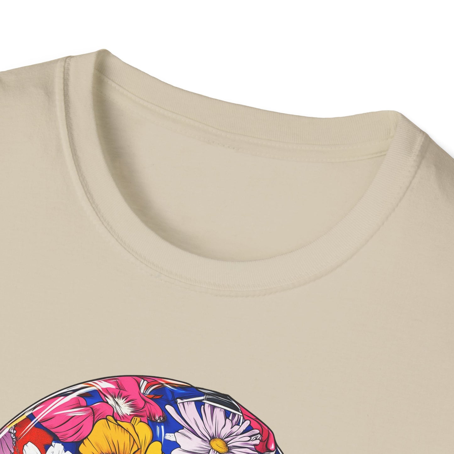 Floral Helmet T-Shirt III