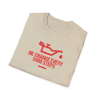 Oil Change Every 5000 Steps T-Shirt