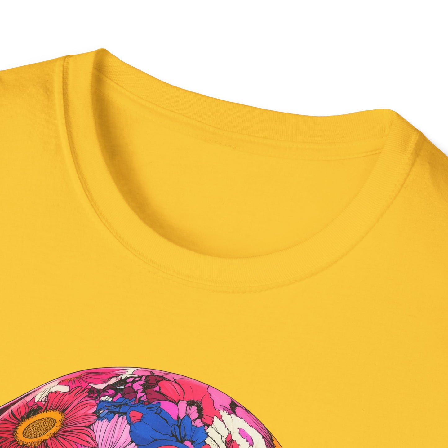 Floral Helmet T-Shirt IV