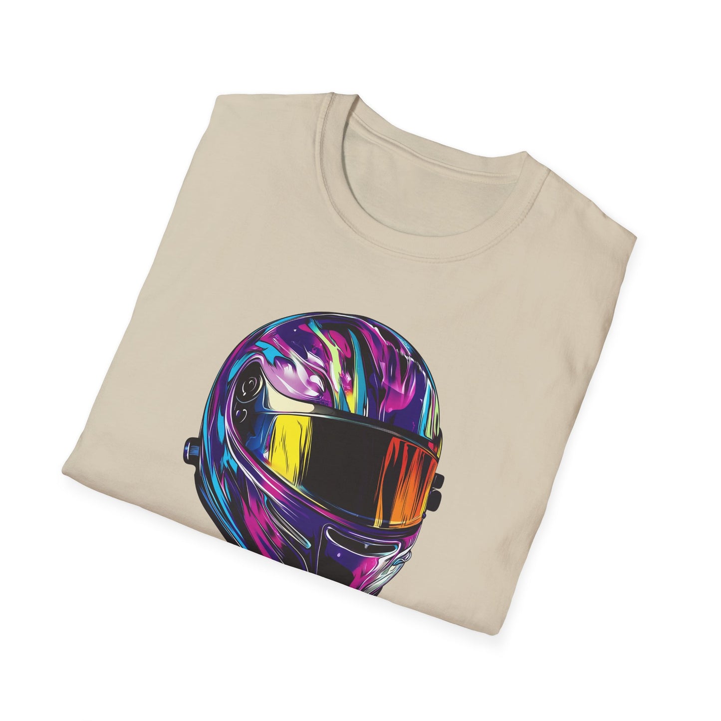 Purple Racing Helmet T-Shirt