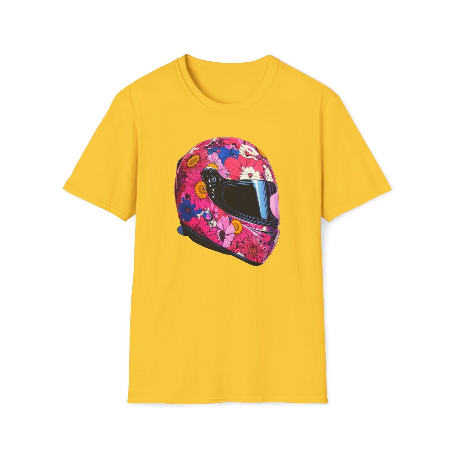 Floral Helmet T-Shirt IV