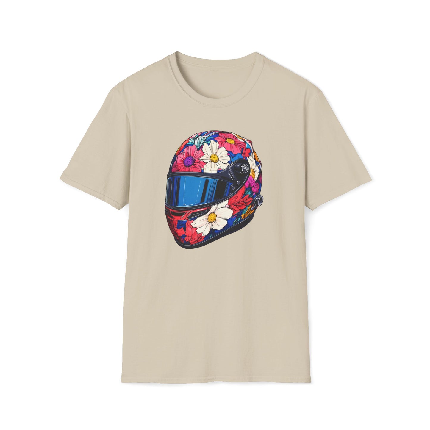 Floral Helmet T-Shirt II