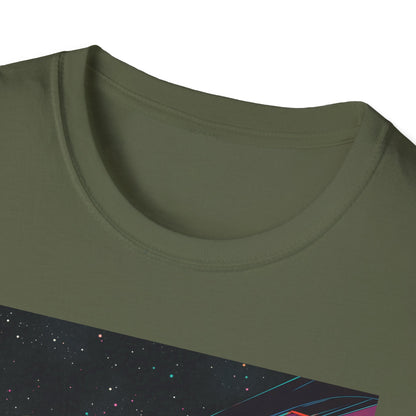 Astronaut Driving In Space T-Shirt