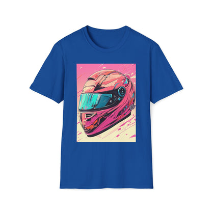 Pink Racing Helmet T-Shirt II