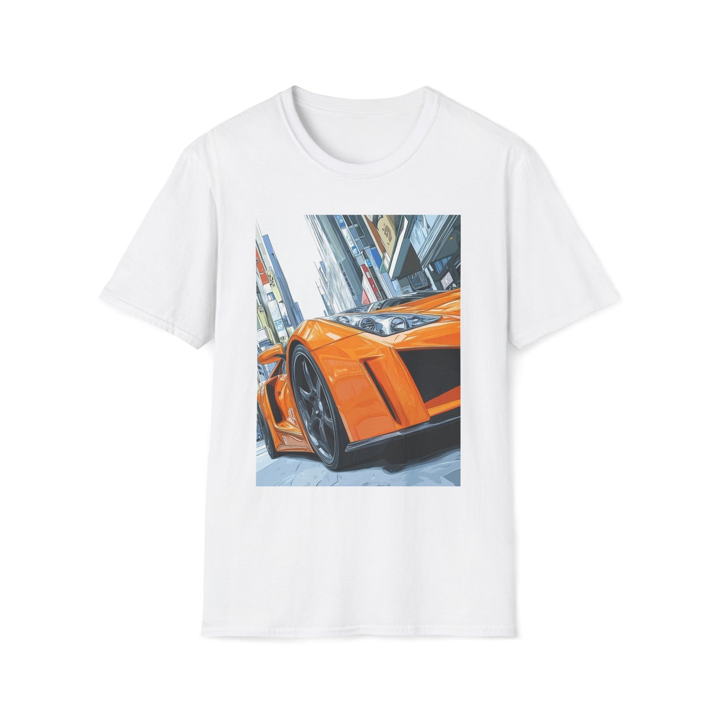 Orange Concept Car T-Shirt III