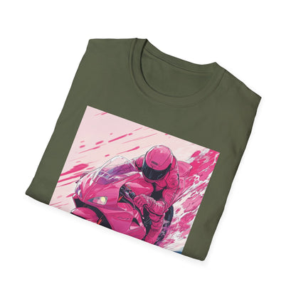 Pink Motorbike T-Shirt IV