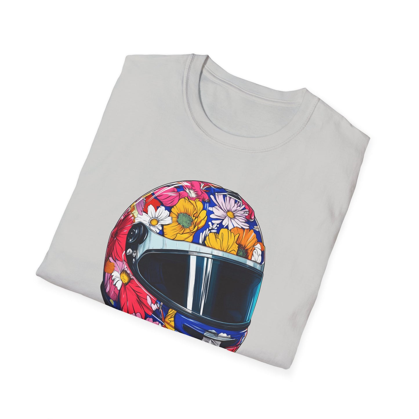 Floral Helmet T-Shirt III