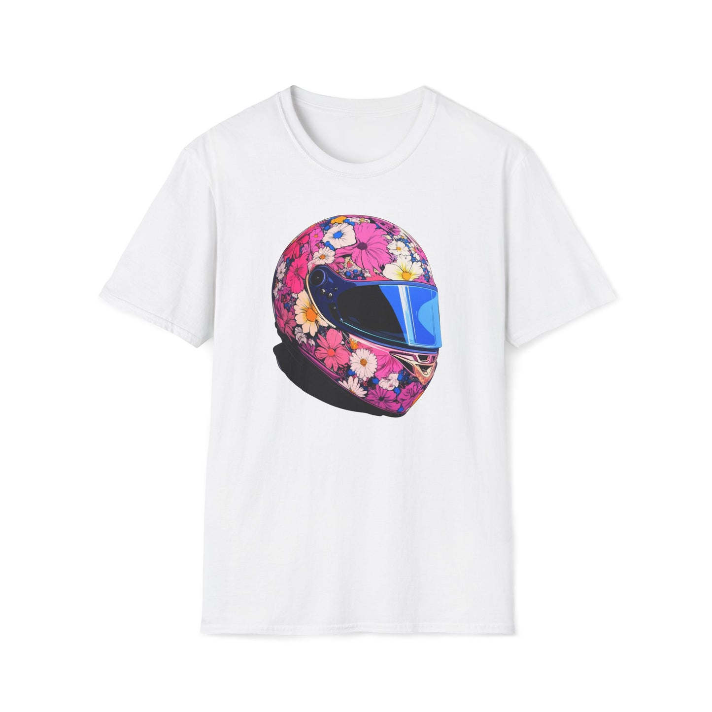 Floral Helmet T-Shirt