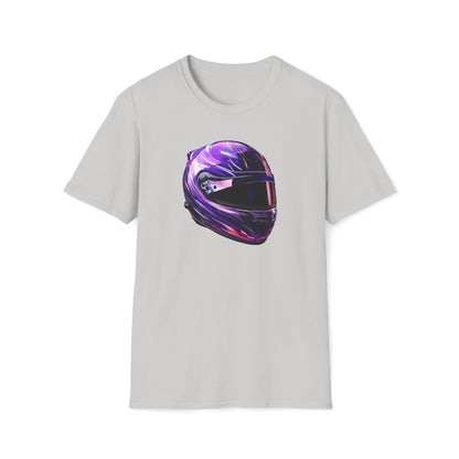 Purple Racing Helmet T-Shirt