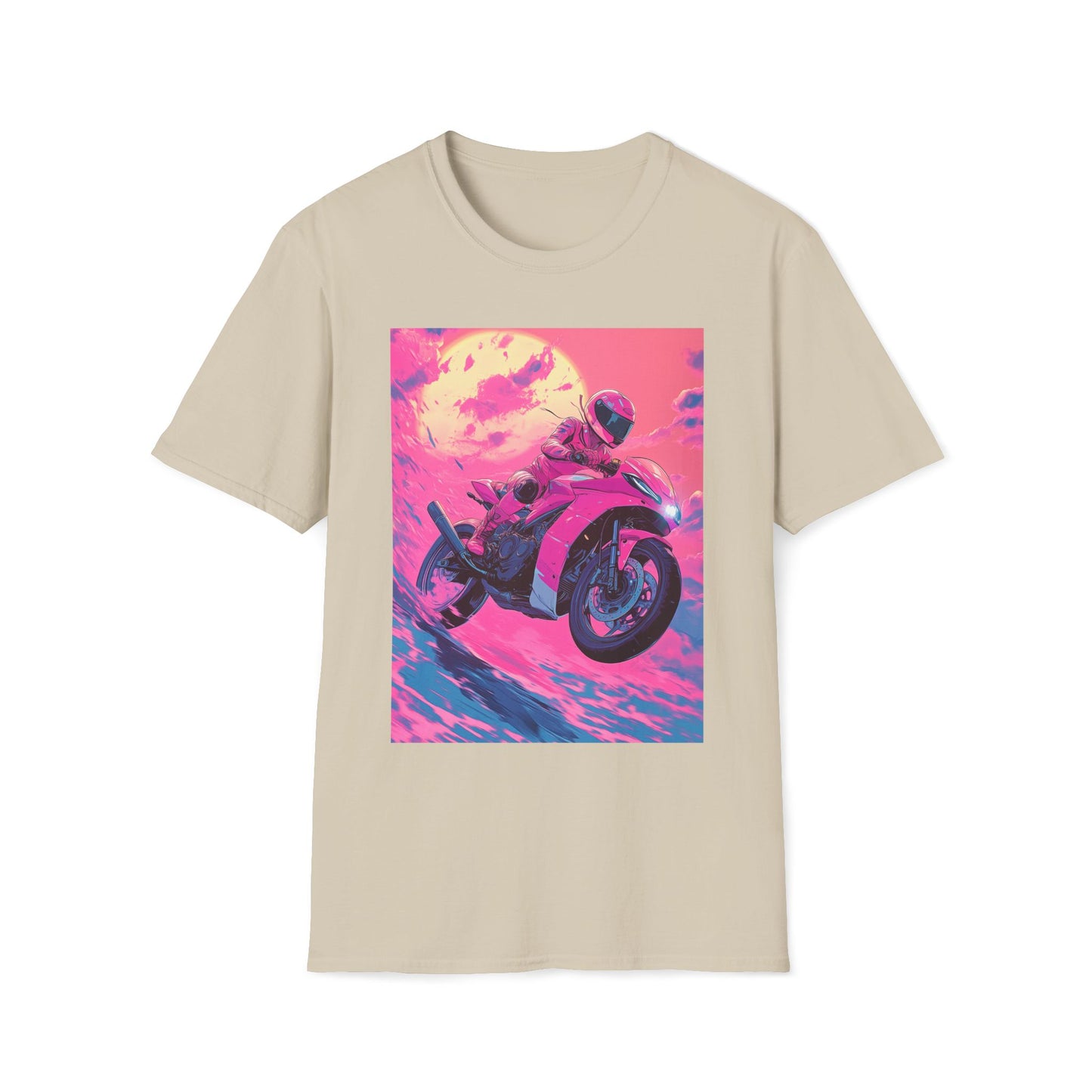 Pink Motorbike T-Shirt III