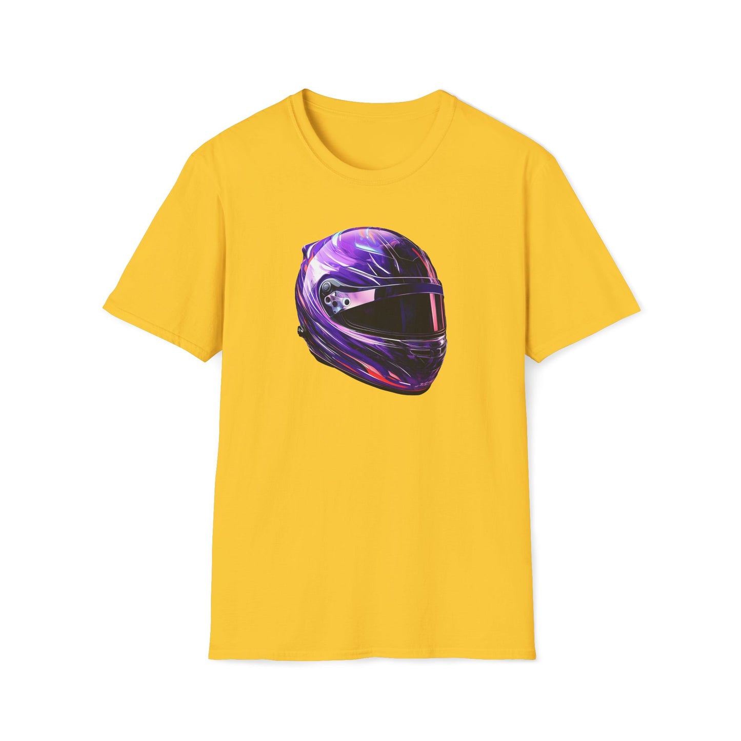 Purple Racing Helmet T-Shirt