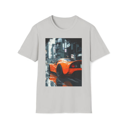 Yellow Drifting Car T-Shirt