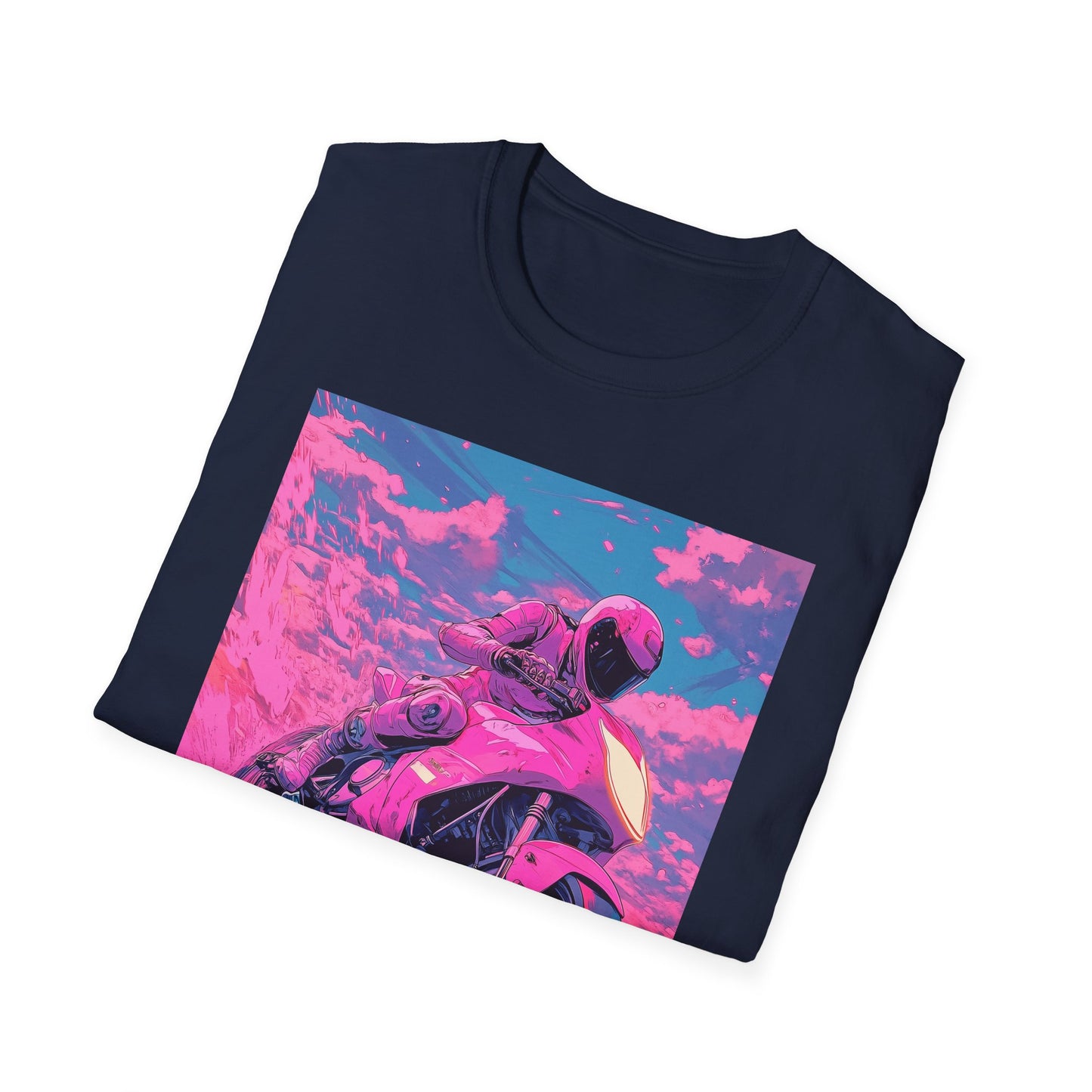 Pink Motorbike T-Shirt