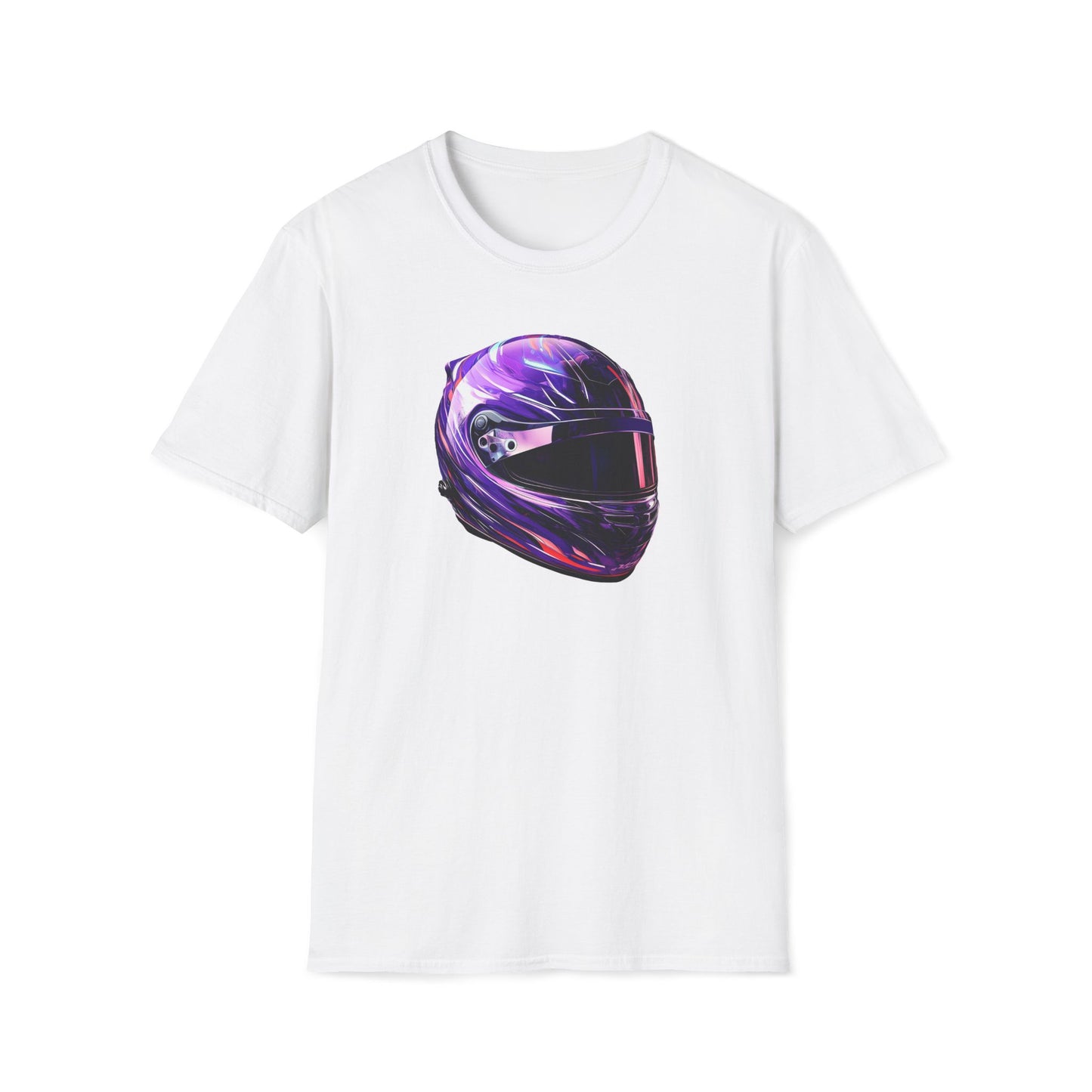 Purple Racing Helmet T-Shirt