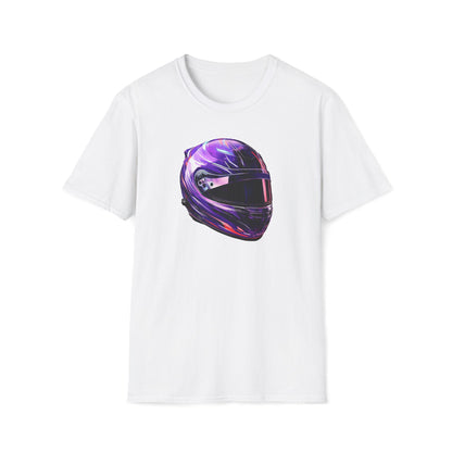 Purple Racing Helmet T-Shirt